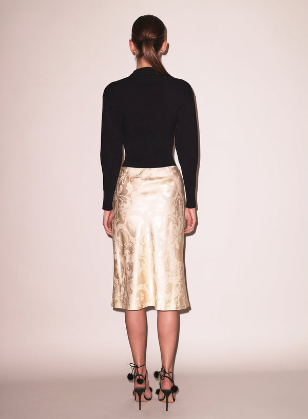 Black - Juliet Lace Knit Sweater | Fleur du Mal - DEMO