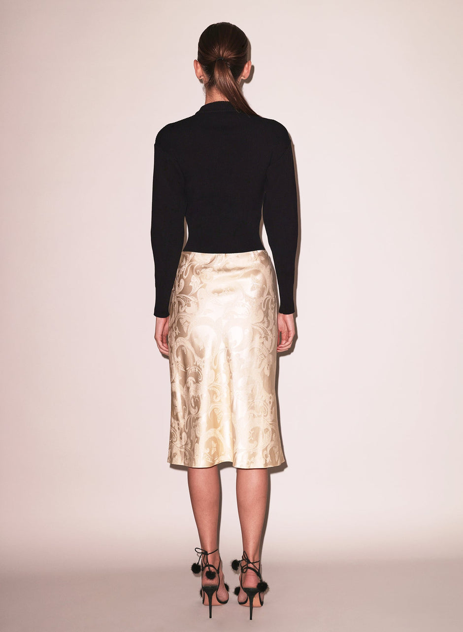 Black - Juliet Lace Knit Sweater | Fleur du Mal - DEMO