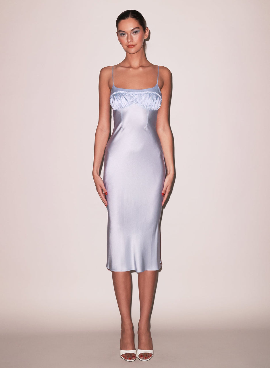 Cloud - Ruched Bust Dress | Fleur du Mal - DEMO