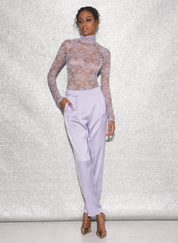 Thistle - Pleated Tuxedo Pant | Fleur du Mal - DEMO