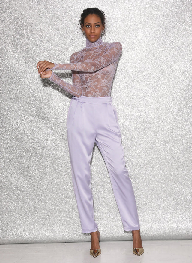 Thistle - Pleated Tuxedo Pant | Fleur du Mal - DEMO