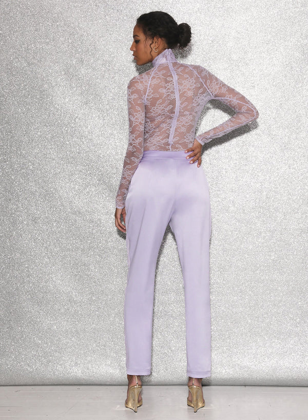 Thistle - Pleated Tuxedo Pant | Fleur du Mal - DEMO