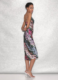 Cowl Neck Slip Dress
