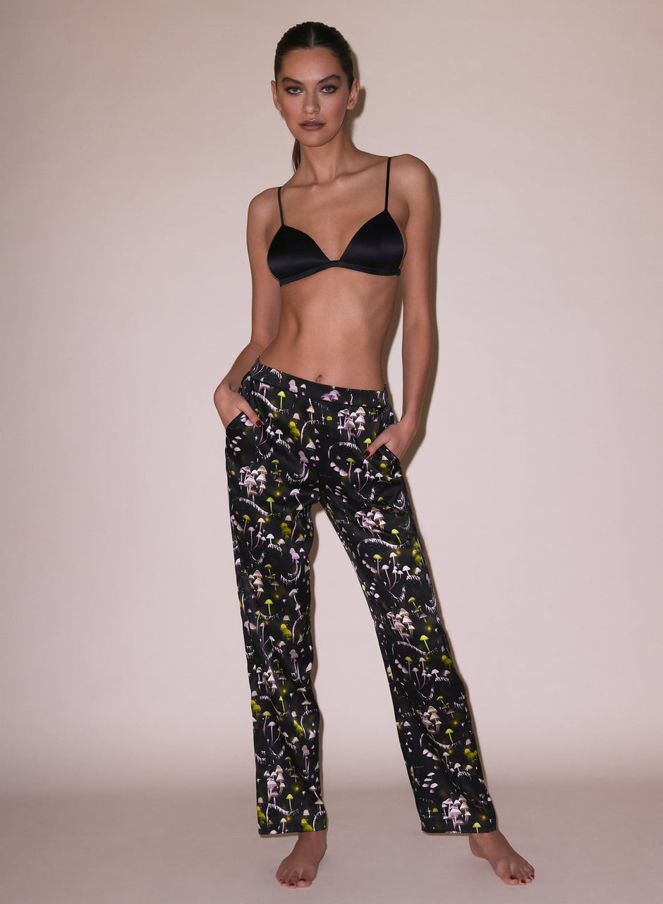 Ethereal mushroom print - Ethereal Mushroom PJ Pant | Fleur du Mal - DEMO