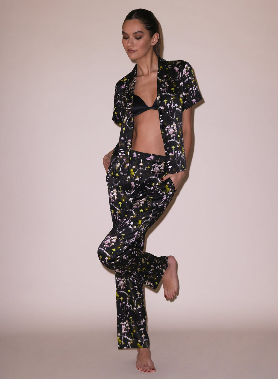 Ethereal mushroom print - Ethereal Mushroom PJ Pant | Fleur du Mal - DEMO
