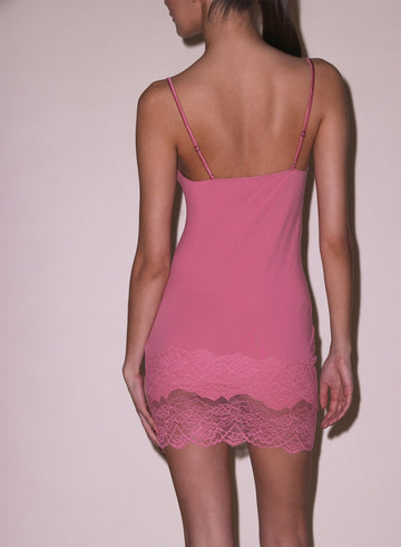 Pink cadillac - Organic Cotton Slip | Fleur du Mal - DEMO