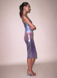 Ombré Shine Dress