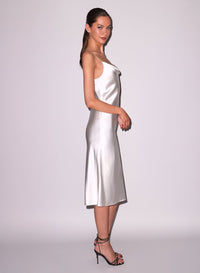 Cowl Neck Slip Dress