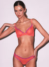 Sheer Tulle Demi Bra