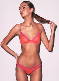 Sheer Tulle Demi Bra