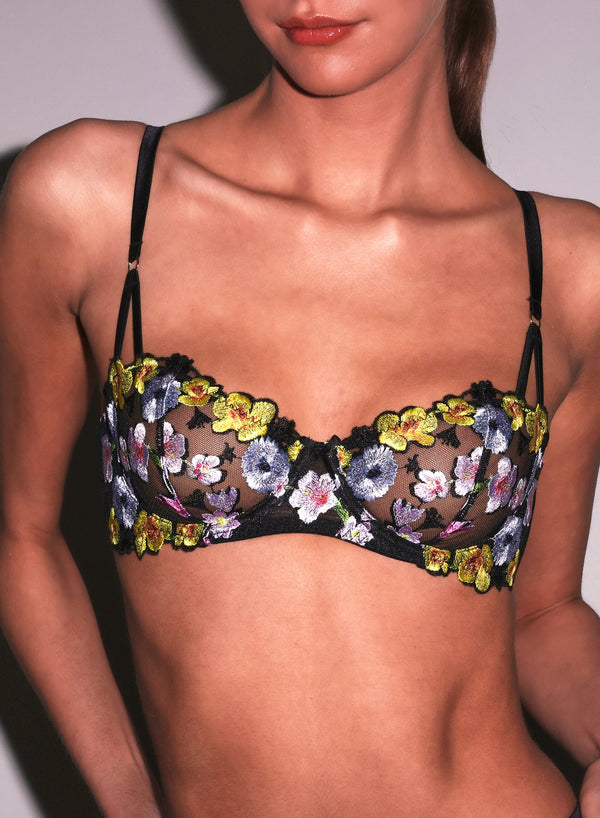 Multi - Eden Balconette Bra | Fleur du Mal - DEMO