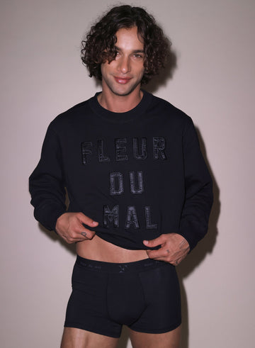 Black - Men's Boxer Brief | Fleur du Mal - DEMO