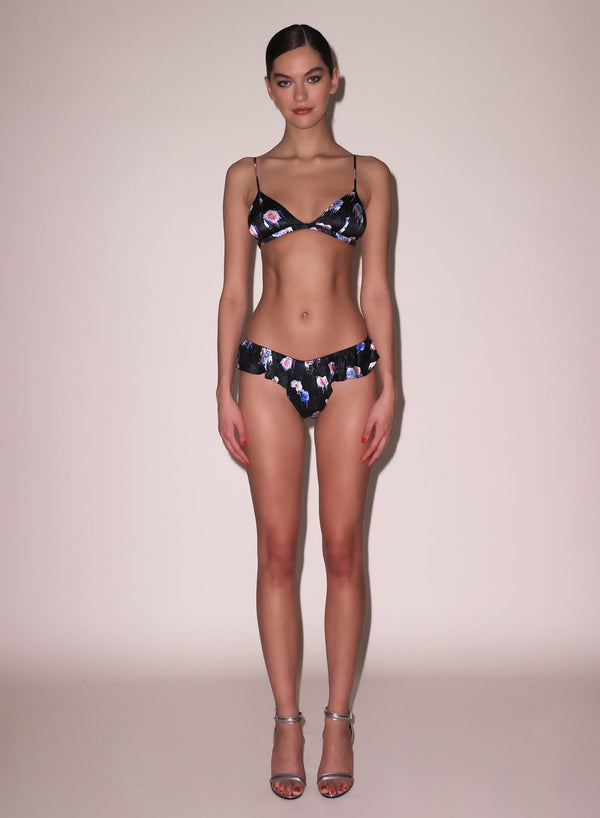 Dripping flowers - Luxe Flutter Panty | Fleur du Mal - DEMO