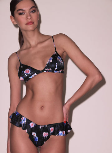 Dripping flowers - Luxe Flutter Panty | Fleur du Mal - DEMO