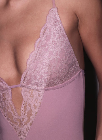 Tan - Charlotte 3-Way Bodysuit | Fleur du Mal - DEMO