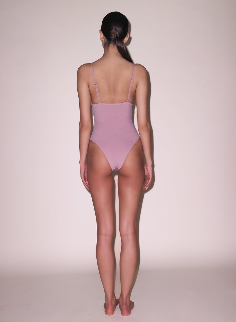Tan - Charlotte 3-Way Bodysuit | Fleur du Mal - DEMO