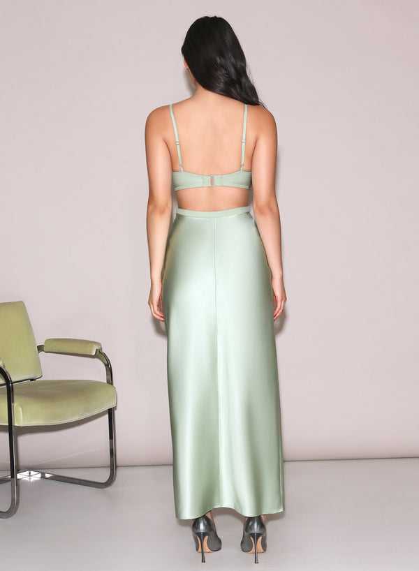 Matcha - Lola Dress | Fleur du Mal - DEMO