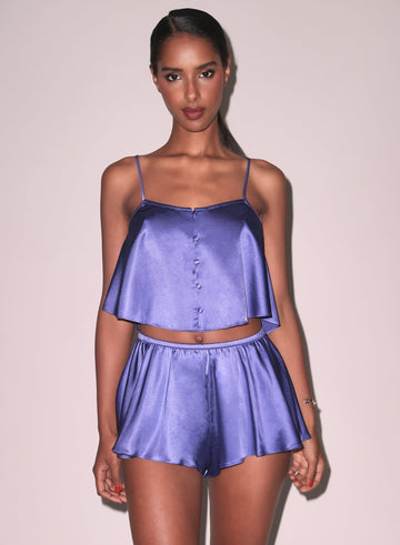 Periwinkle - Luxe Flutter Cami | Fleur du Mal - DEMO
