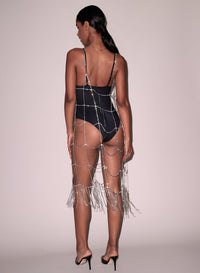 Crystal Fringe Dress
