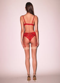 Bouquet Lace Garter Belt