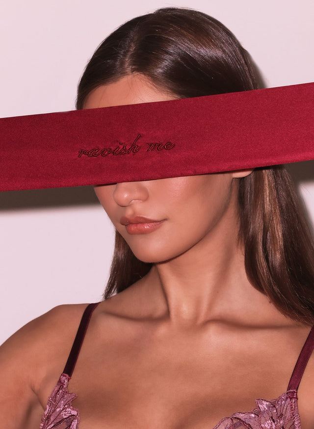 Barolo - Ravish Me Silk Blindfold | Fleur du Mal - DEMO