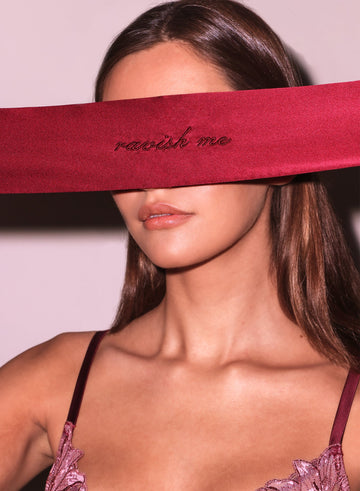 Barolo - Ravish Me Silk Blindfold | Fleur du Mal - DEMO