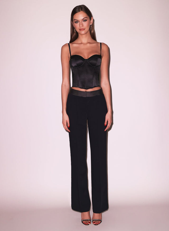 Black - Hamptons Bustier | Fleur du Mal - DEMO