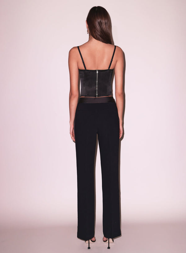 Black - Hamptons Bustier | Fleur du Mal - DEMO