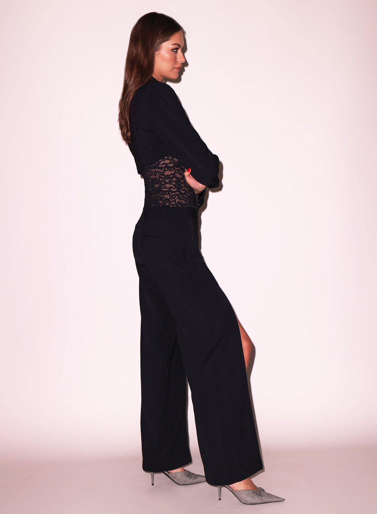 Zipper Pant Side View