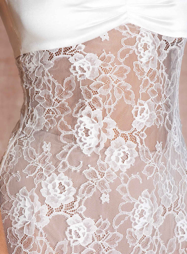 Ivory - Lace Bralette Dress | Fleur du Mal - DEMO