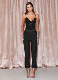 Pleated Tuxedo Pant
