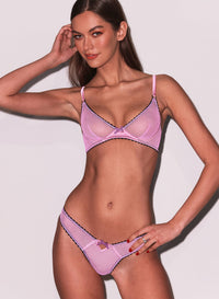 Sabrina Mesh Thong