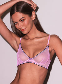 Sabrina Mesh Demi Bra