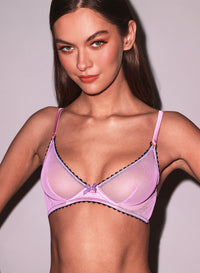 Sabrina Mesh Demi Bra