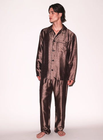 Shroom - Men's Jacquard PJ Top | Fleur du Mal - DEMO