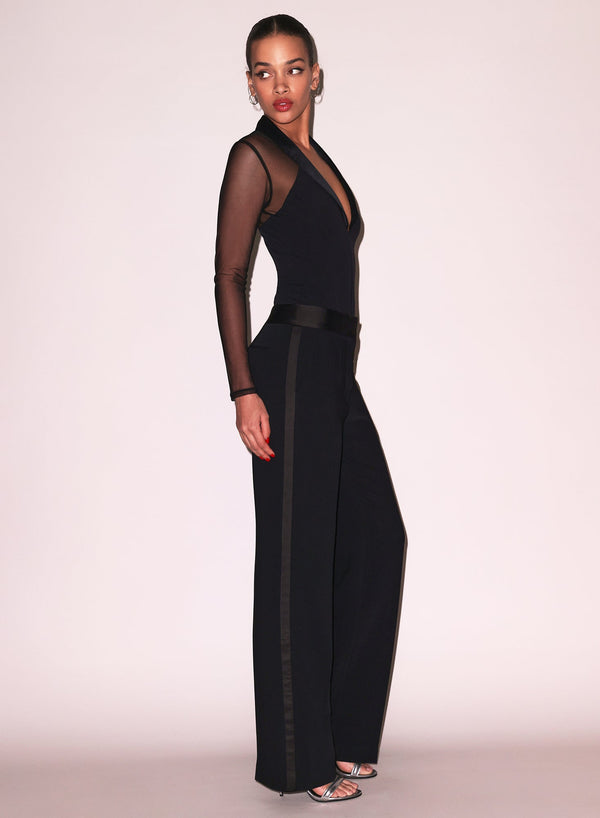 Black - Tuxedo Pant | Fleur du Mal - DEMO