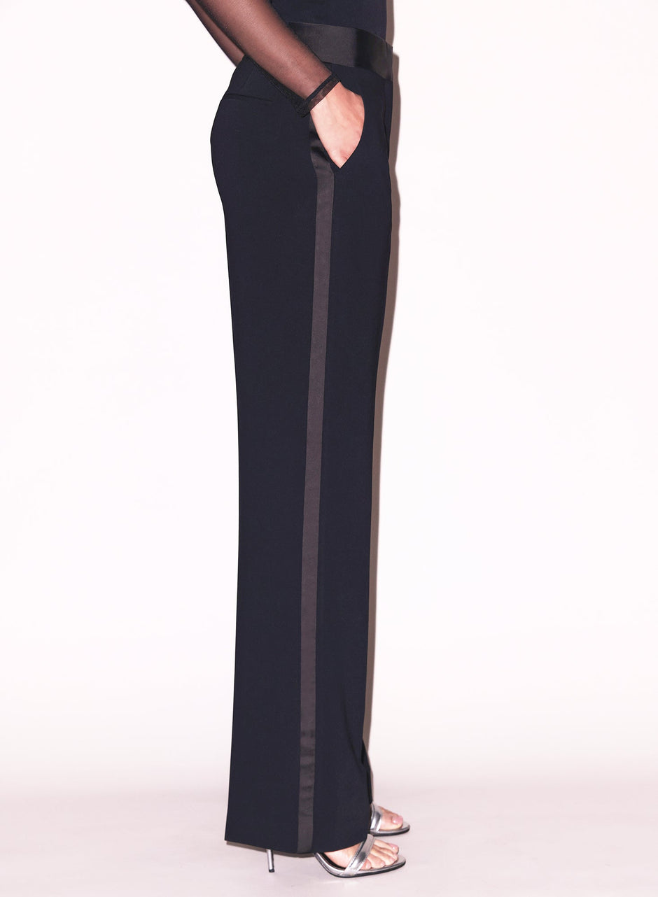 Black - Tuxedo Pant | Fleur du Mal - DEMO