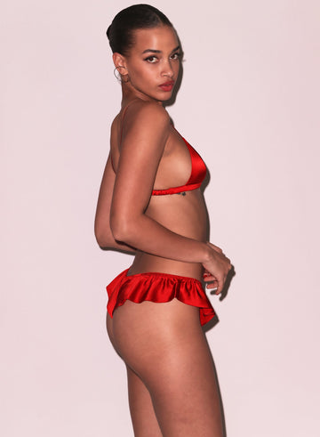 Rouge - Luxe Flutter Panty | Fleur du Mal - DEMO