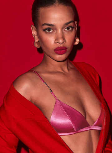 Pink cadillac - Fleur du Luxe Triangle Bra | Fleur du Mal - DEMO