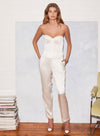 Pleated Tuxedo Pant