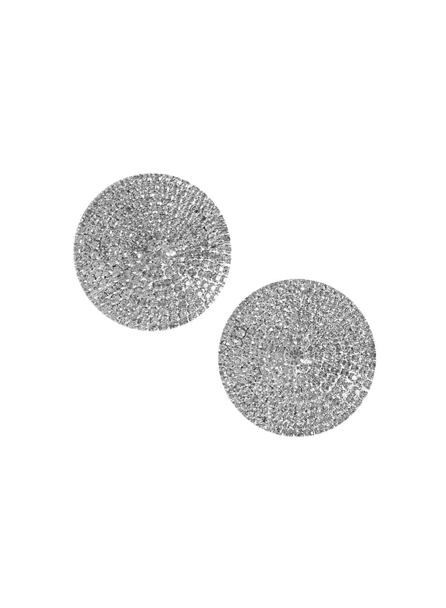 Platinum - Embellished Crystal Reusable Nipple Covers | Fleur du Mal - DEMO