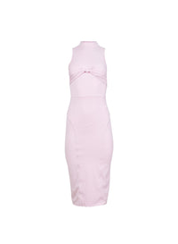 Sleek Jersey Knot Dress