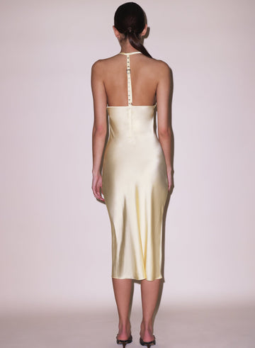 Buttercream - Buckle T-Strap Dress | Fleur du Mal - DEMO