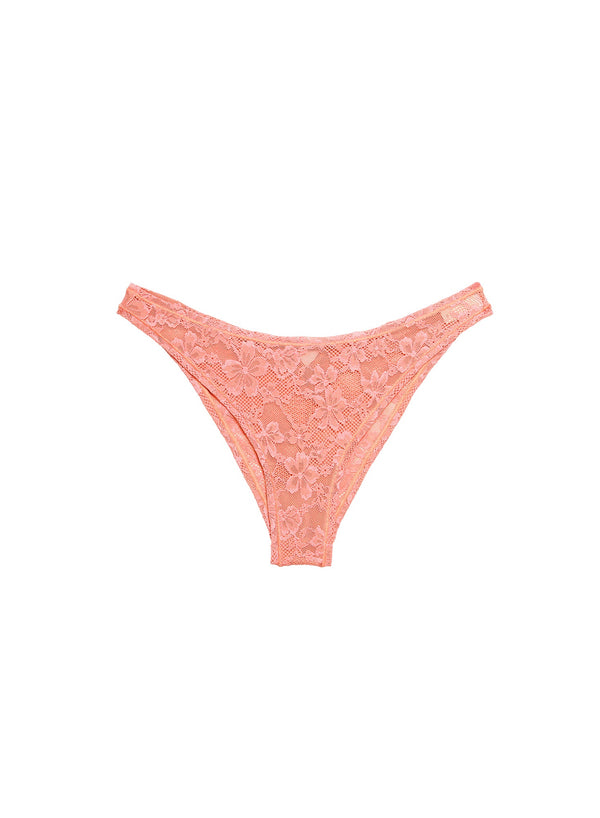 Apricot - Le Stretch Lace Cheeky | Fleur du Mal - DEMO