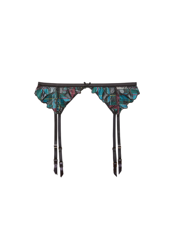 Fall plaid - Lily Embroidery Garter Belt | Fleur du Mal - DEMO