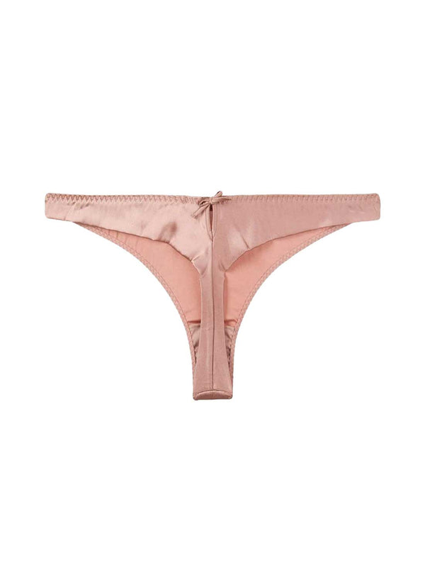Tan - Luxe Thong | Fleur du Mal - DEMO