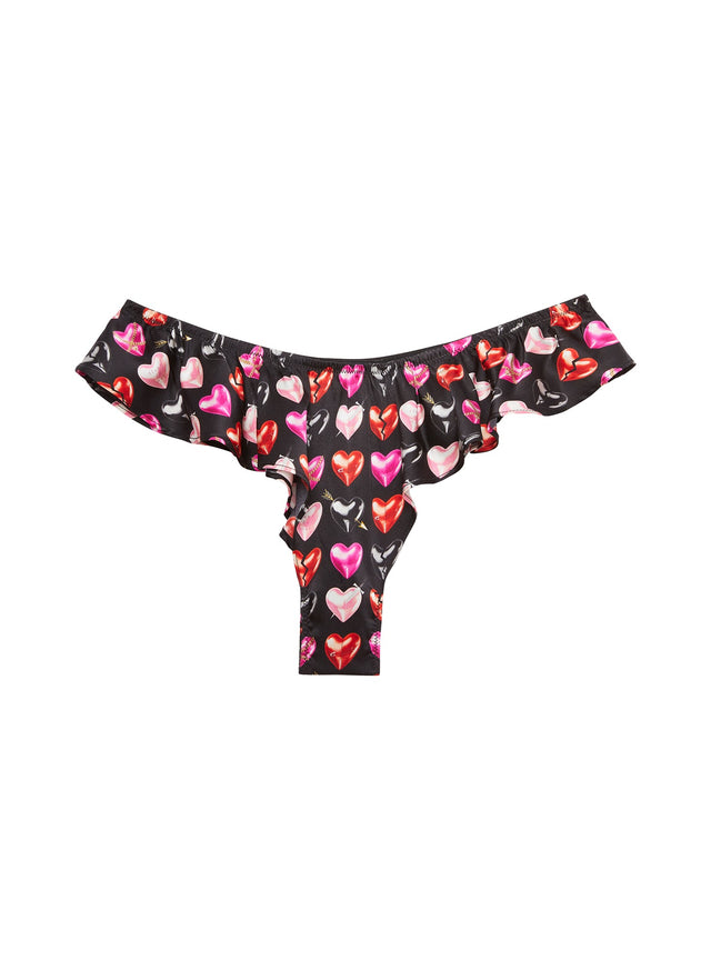 Heartbreaker print - Luxe Flutter Panty | Fleur du Mal - DEMO
