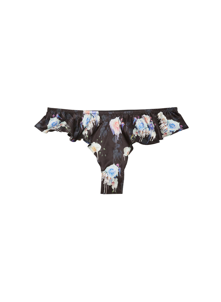 Dripping flowers - Luxe Flutter Panty | Fleur du Mal - DEMO