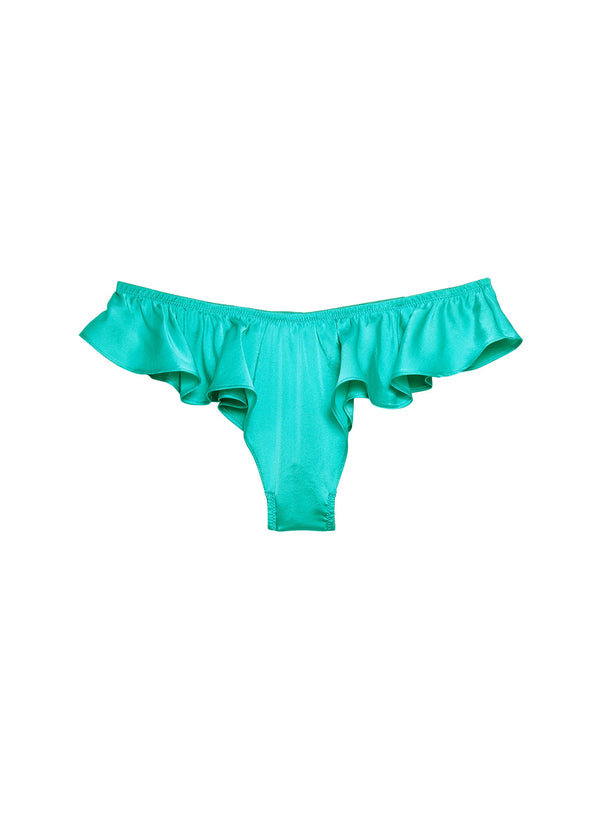 Sea glass - Luxe Flutter Panty | Fleur du Mal - DEMO
