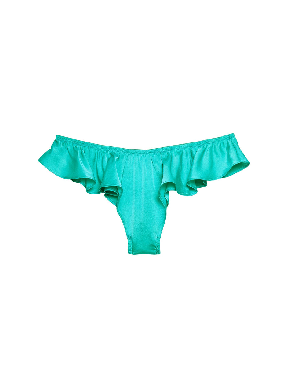 Sea glass - Luxe Flutter Panty | Fleur du Mal - DEMO